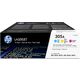 Toner HP 305A (CF370AM) - 3 colori Multipack
