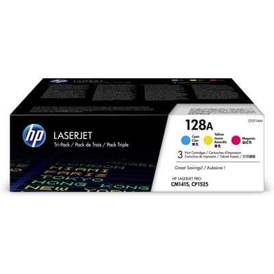 Toner HP 128A (CF371AM) - 3 colori Multipack