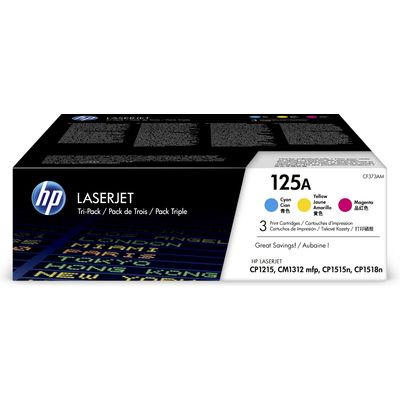 Toner HP 125A (CF373AM) - 3 colori Multipack