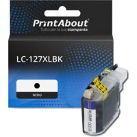 Cartuccia compatibile Brother LC-127XLBK - Nero Alta capacità