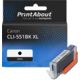 Cartuccia compatibile Canon CLI-551BK XL - Nero Alta capacità