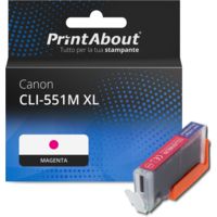 Cartuccia compatibile Canon CLI-551M XL - Magenta Alta capacità