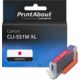 Cartuccia compatibile Canon CLI-551M XL - Magenta Alta capacità