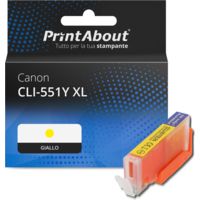 Cartuccia compatibile Canon CLI-551Y XL - Giallo Alta capacità