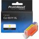 Cartuccia compatibile Canon CLI-551Y XL - Giallo Alta capacità