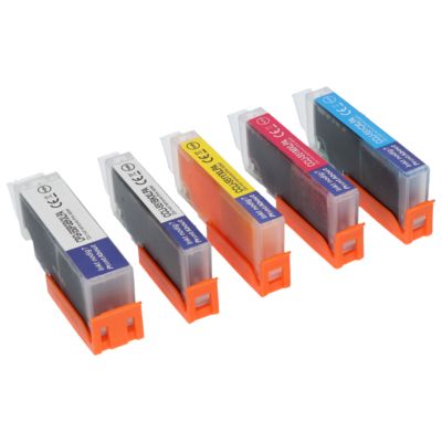 Cartuccia compatibile Canon PGI-550PGBK / CLI-551BK XL - 5 colori Alta capacità Multipack