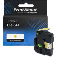 Nastro compatibile Brother TZe-641 - Nero su giallo (18 mm)