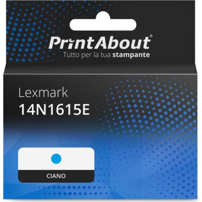 Cartuccia compatibile Lexmark 14N1615E (150XL) - Ciano Alta capacità