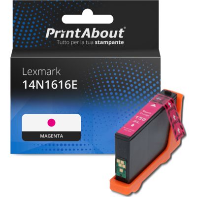Cartuccia compatibile Lexmark 14N1616E (150XL) - Magenta Alta capacità