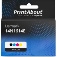 Cartuccia compatibile Lexmark 14N1614E (150XL) - 4 colori Alta capacità Multipack