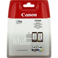 Cartuccia stampante Canon PG-545 / CL-546 - Nero + 3 colori Multipack