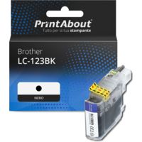 Cartuccia compatibile Brother LC-123BK - Nero