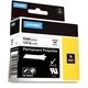 Nastro Dymo 1805442 - Nero su bianco (6 mm)