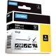 Nastro Dymo 1805437 - Bianco su nero (9 mm)