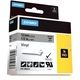 Nastro Dymo 1805413 - Nero su grigio (12 mm)