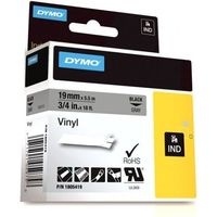 Nastro Dymo 1805419 - Nero su grigio (19 mm)