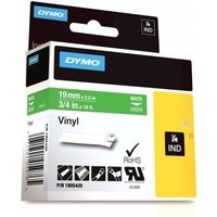 Nastro Dymo 1805420 - Bianco su verde (19 mm)