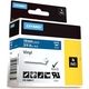 Nastro Dymo 1805417 - Bianco su blu (19 mm)