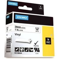 Nastro Dymo 1805430 - Nero su bianco (24 mm x 24 mm)