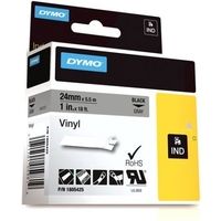 Dymo 1805425 Nastro per etichettatura Nero su grigio (24 mm)