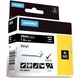 Dymo 1805432 Nastro di etichettatura in vinile bianco su nero (24 mm)