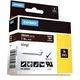 Dymo 1805424 Nastro di etichettatura Bianco su marrone (24 mm)