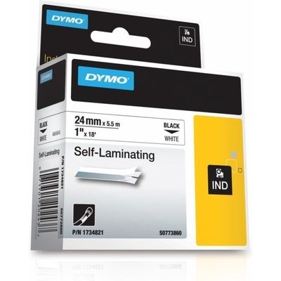 Nastro Dymo 1734821 (S0773860) - Nero su bianco (24 mm x 24 mm)