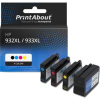 Cartuccia compatibile HP 932XL / 933XL (C2P42AE) - 4 colori Alta Capacità Multipack