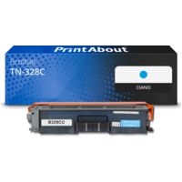 Toner compatibile Brother TN-328C - Ciano Capacità extra-elevata