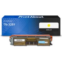 Toner compatibile Brother TN-328Y - Giallo Capacità extra-elevata