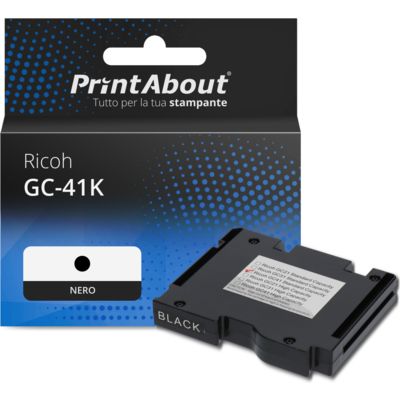Cartuccia compatibile Ricoh GC-41K (405761) - Nero