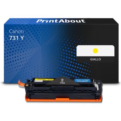 Toner compatibile Canon 731 Y - Giallo