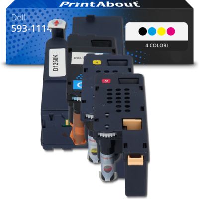 Toner compatibile Dell 593-11140 (810WH) - 4 colori Multipack