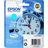 Cartuccia stampante Epson 27XL (C13T27124012) - Ciano Alta capacità