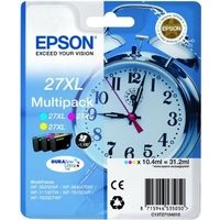 Cartuccia stampante Epson 27XL (C13T27154012) - 3 colori Alta capacità Multipack