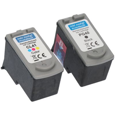 Cartuccia compatibile Canon PG-40 / CL-41 - Nero + 3 colori Multipack