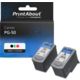 Cartuccia compatibile Canon PG-50 / CL-51 - Nero + 3 colori Multipack