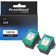 Cartuccia compatibile HP 344 (C9363EE) - 3 colori Multipack