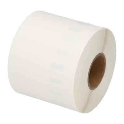 Etichetta compatibile Dymo 99014 (S0722430 (zonder chip)) - Nero su bianco (101 mm x 54 mm)