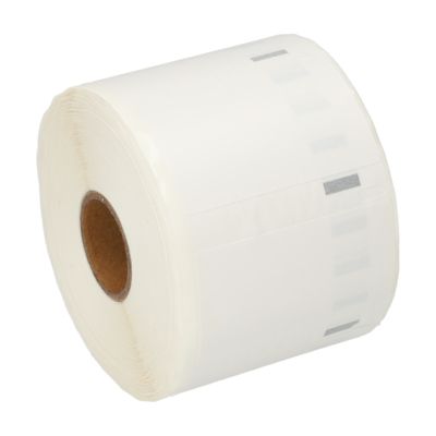 Etichetta compatibile Dymo 11354 - Nero su bianco (57 mm x 32 mm)