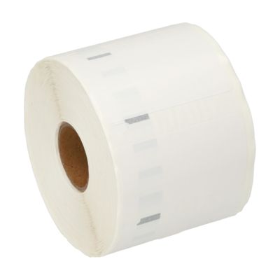 Etichetta compatibile Dymo 11354 - Nero su bianco (57 mm x 32 mm)