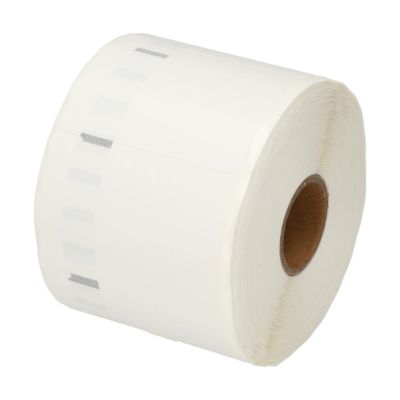 Etichetta compatibile Dymo 11354 - Nero su bianco (57 mm x 32 mm)
