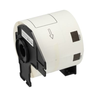 Etichetta compatibile Brother DK-11202 - Nero su bianco (62 mm x 100 mm)