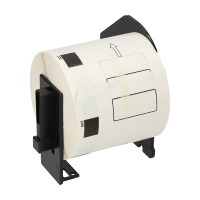 Etichetta compatibile Brother DK-11209 - Nero su bianco (29 mm x 62 mm)