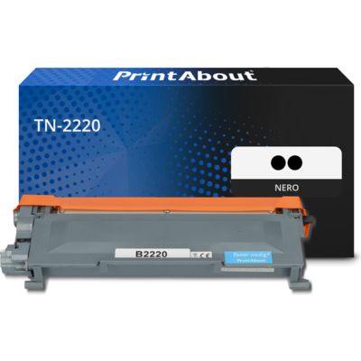 Toner compatibile Brother TN-2220 - 2x Nero Alta Capacità Multipack