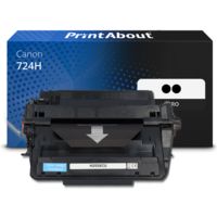 Toner compatibile Canon 724H - 2x Nero Alta Capacità Multipack