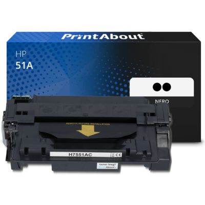 Toner compatibile HP 51A (Q7551AD) - 2x Nero Multipack