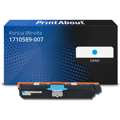 Toner compatibile Konica Minolta 1710589-007 (A00W332) - Ciano