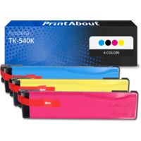 Toner compatibile Kyocera TK-540K - 4 colori Multipack