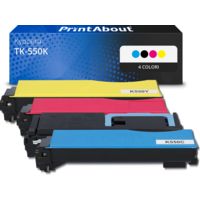Toner compatibile Kyocera TK-550K - 4 colori Multipack